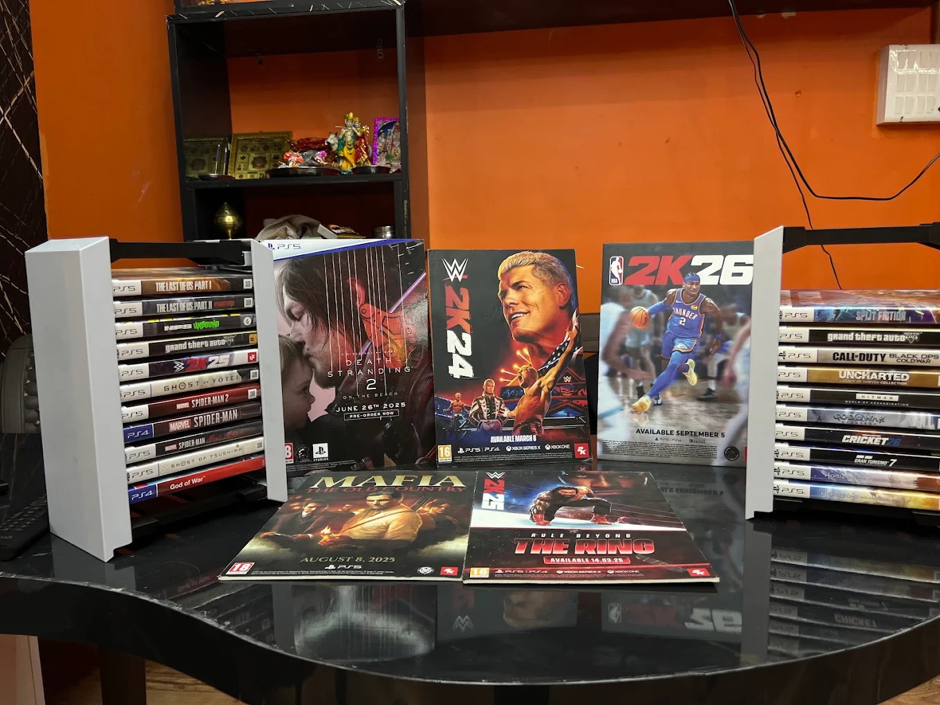 PS5 game library at Shivam Playworld